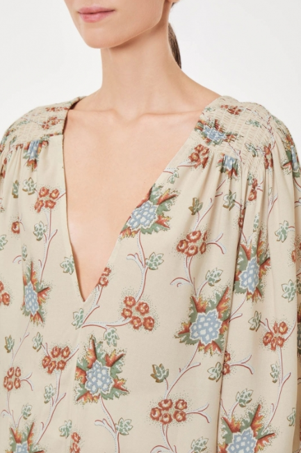 Vilshenko Amy Blouse Cream