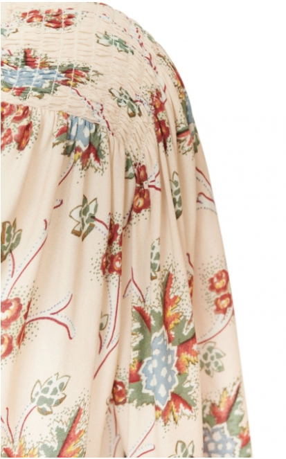 Vilshenko Amy Blouse Cream