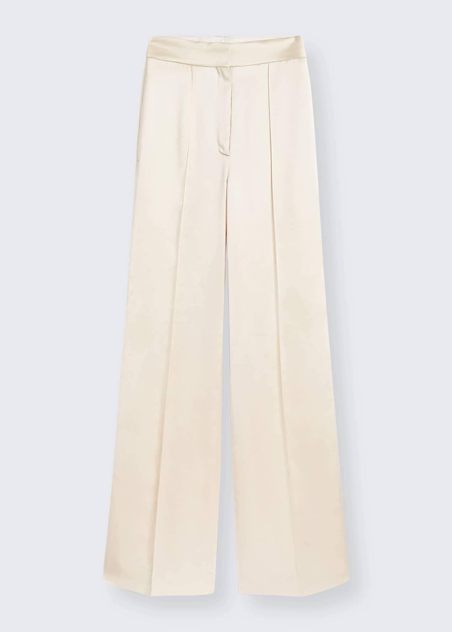 Brock Collection Satin Wide Leg Pants
