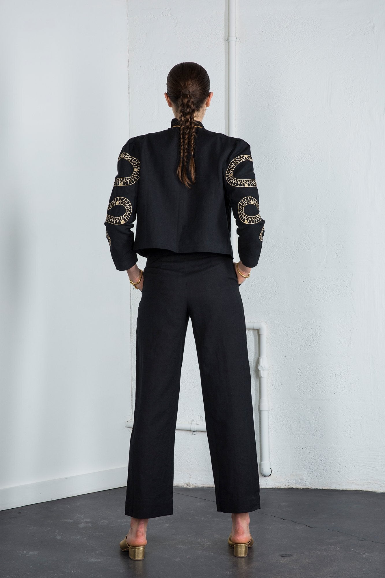 Carolina K Straight Pants