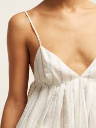Brock Collection Ivory Ombrello Striped Camisole