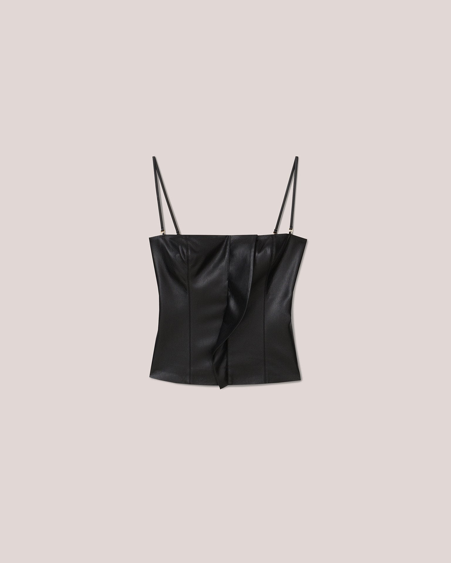 Nanushka Kya Leather Top