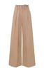 Martin Grant Paper Bag Waist Pants in Beige
