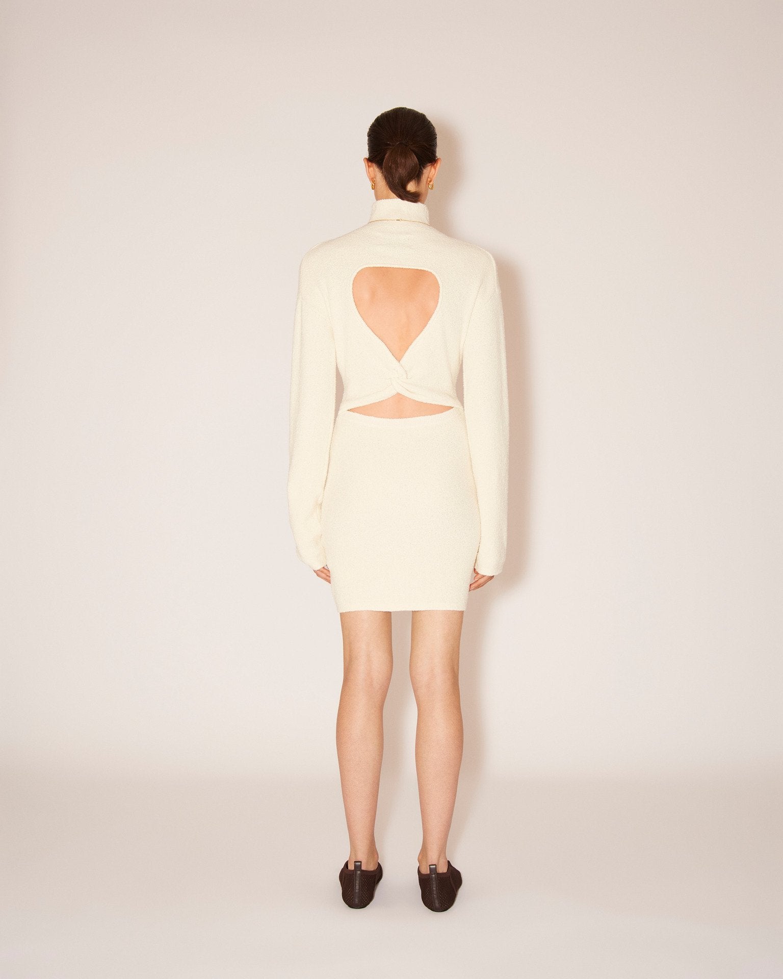 Nanushka Lola Terry Knit Dress